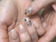 ペッシュ(peche)/kitty × beige