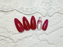 クリスマスネイル【シンプル】