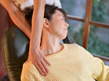 私の街の保健室 元氣堂の雰囲気（アロマ＋整体。着衣のまま受ける「とことん首肩」）