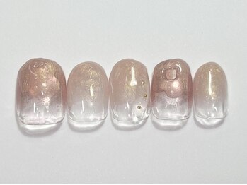 ネイルメゾン 渋谷店(NAIL MAISON)/桜春ニュアンス￥5500