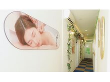 元気養生会館の雰囲気（扉付きの完全個室！）