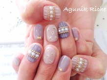 アグニークリッシェ(Agunik Riche)/【プリーツネイル】