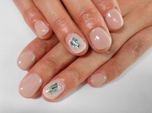 ネイルサロン グレイス(Grace)/ブルーのクラッシュシェル