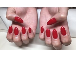 真っ赤なワンカラー♪