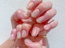 ネイル アヴァンス あべのルシアス店(Nail AVANCE.)/オーロラ水滴ネイル　shihomi 