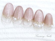 ラグジュアリーネイルズ アカバネ(Luxury Nails Akabane)/うるうる*パールマグネット