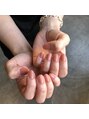 ラテ(latte.) 色味をイメージに近く調合して、形とフォルムに拘った仕上げを。