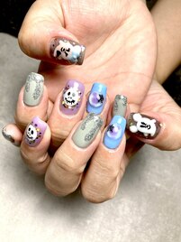 ハロウィンネイル