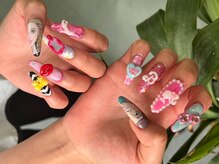 ゆびノさき/バービー人形ネイル