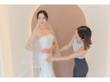 ブライダルピラティスサロン(Bridal Pilates Salon)の雰囲気（ドレスを着用してポージングの練習も行います！）