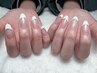 フレンチネイル¥6500