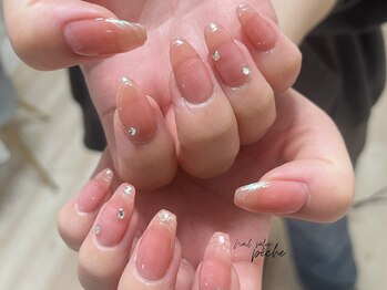 ペッシュ(peche)/nudie × mirror french