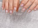シンプルベージュネイル