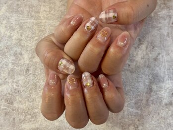 ガーデン ヘア&エステ&ネイル Garden/チェックネイル