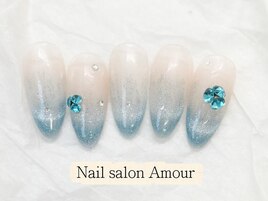 キラキラ春夏のネイル¥7980