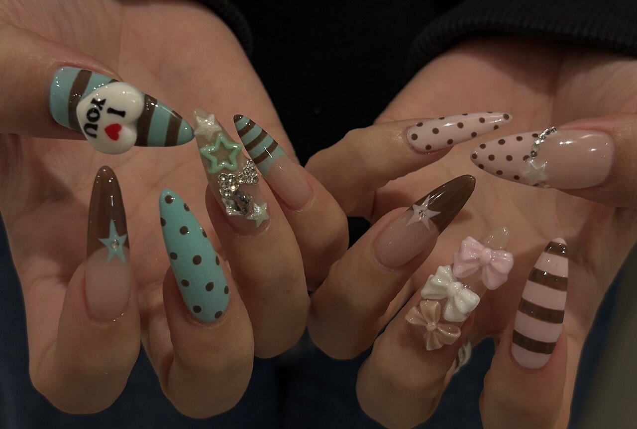 〔mahiro担当〕　gel nail Plan L design