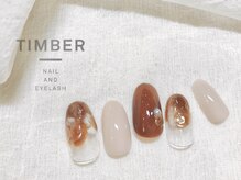 ティンバーネイルアンドアイラッシュ(Timber)/【HAND】シンプルコース