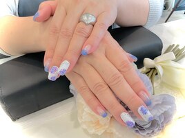 あじさいネイル