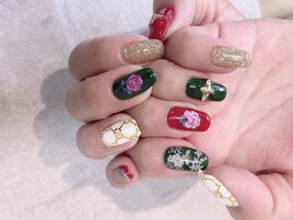 夏ネイル2021【バラ】