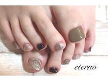 エテル(eterno)/シンプルフットネイル