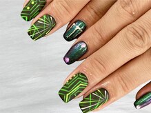 ネイルズ とんぷそん/サイバーパンクネイル♪