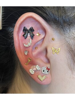 サロントゥエンティーフィフスアベニューニコ(Salon 25th ave.)/☆耳ツボジュエリー☆