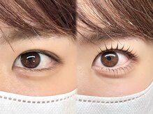 トゥエルブアイ 掛川店(12.EYE)/まつげパーマ上下 before→after