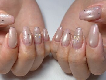 アムネイル(am.nail)/おまかせピンクデザイン♪
