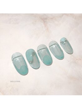 ドールズ ネイル(DOLLS NAIL)/8月¥8,400定額メニュー