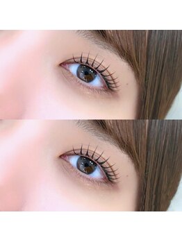 アイラッシュココ 滝の水店(eyelash Cocoa)の写真/【滝の水】大人女性からの支持◎上品で存在感のある上向きまつげに♪【パリジェンヌorまつげパーマ￥4200】