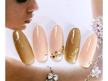 エンジェルビューティーネイルアンドアイラッシュ(Angel Beauty nail&eyelash)/春のシンプル定額ネイル