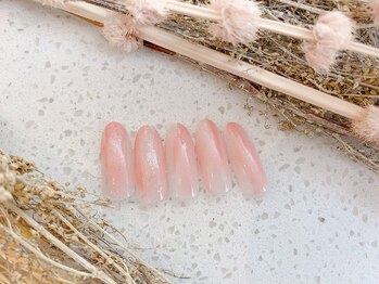 ネイルサロン&スクール ジーナ(GINA)/6月 シンプルナチュラルカラー