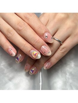レディスペネイル ノマエ 名駅店(Redispe nail nomae)/Cheek nail