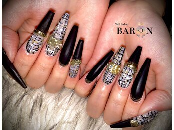 バロン 池袋店(BARON)/ツイードネイル