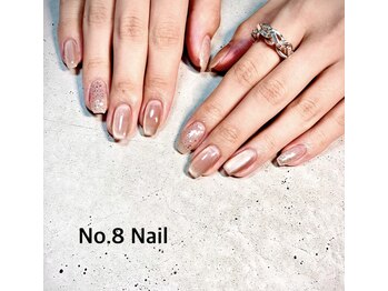 ナンバーエイトネイル(No.8 Nail)/マグネット×キラキラ☆