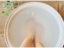 エン(en.)の雰囲気（フットバスで血行促進）