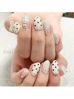 ネイル シーグラス(nail seaglass)/