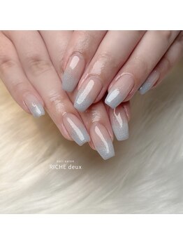 リッシュ ドゥ(RICHE deux)/アイスブルーラメグラデ♪