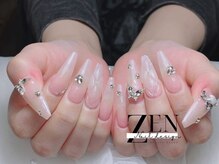 ゼン ネイル デザイン 池袋(ZEN NAIL DESIGN)/* 長 さだしやり放題×つけ放題