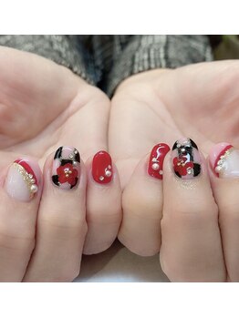 成人式ネイル