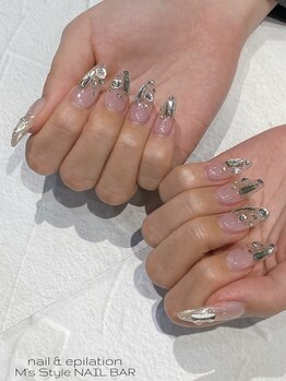エムズスタイル ネイルバー(M's Style NAIL BAR)/guest nail