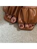 【フットネイル】ワンカラー