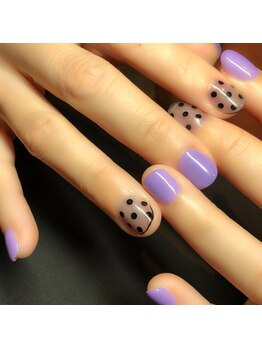 キャプラスネイル ミュウ(CAPLUS NAIL Mew)/ドットネイル