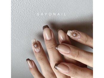 ぷっくりお花×フレンチ