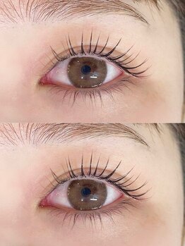 ウーアンジュ ネイルアンドアイラッシュ(w*ange)の写真/【パリエク】パリジェンヌ×エクステでボリューム&目力印象up◎