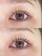 ウーアンジュ ネイルアンドアイラッシュ(w*ange)の写真/【パリエク】パリジェンヌ×エクステでボリューム&目力印象up◎