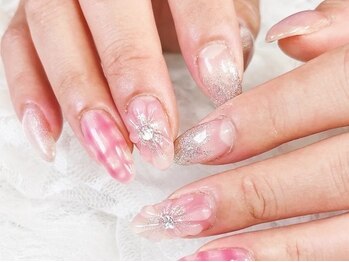 はあとねいる 一宮店の写真/【一宮】300種類以上のデザインから選べるのが嬉しい！デザイン¥4400★お手元から夏の準備を！