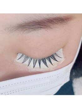 アイラッシュサロンクローバー 大垣店(CLOVER)/閉じてもキレイ◎