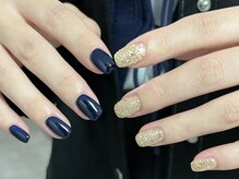 ドット シー 神戸三宮(dot c)の雰囲気（アシメワンカラー¥5000 /#ワンカラー#パラジェル三宮）