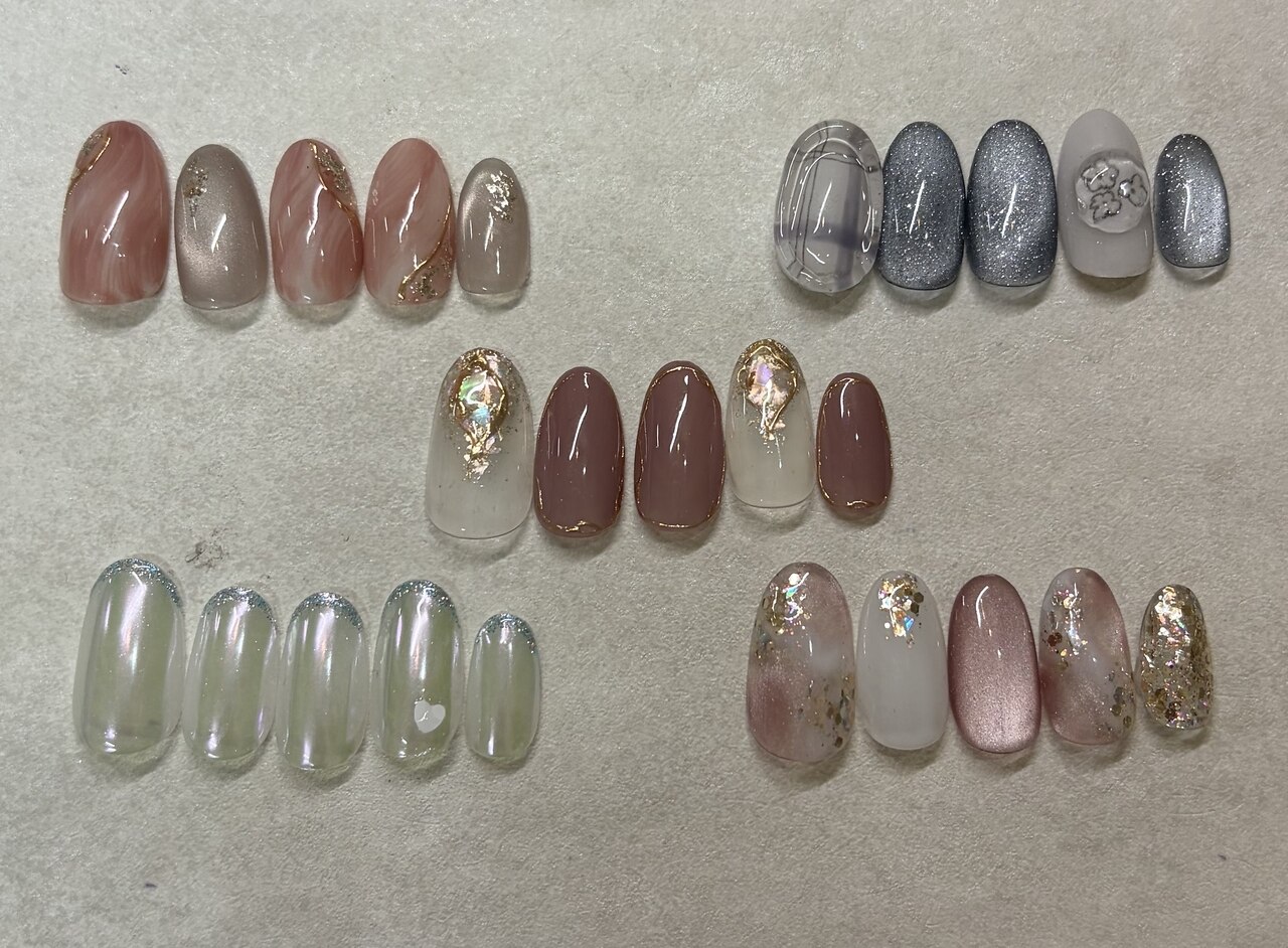 ★選べる定額Handジェルネイル★　オフ込み　\6500